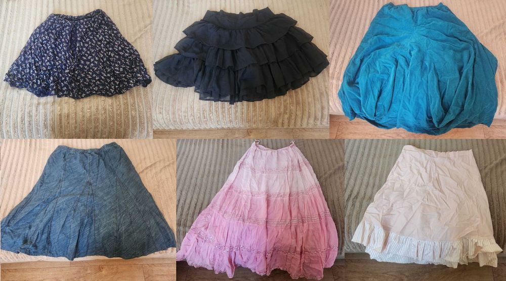 Женские платья и юбки L–XL (в редких случаях 2XL)