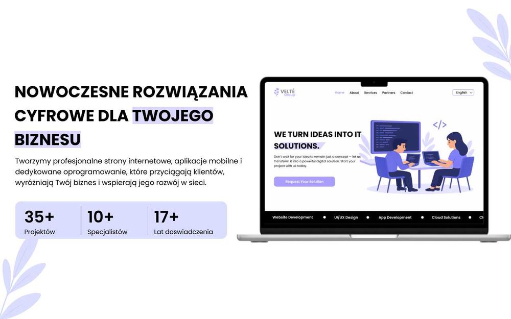WWW, strony internetowe, aplikacje – dla firm i osób prywatnych