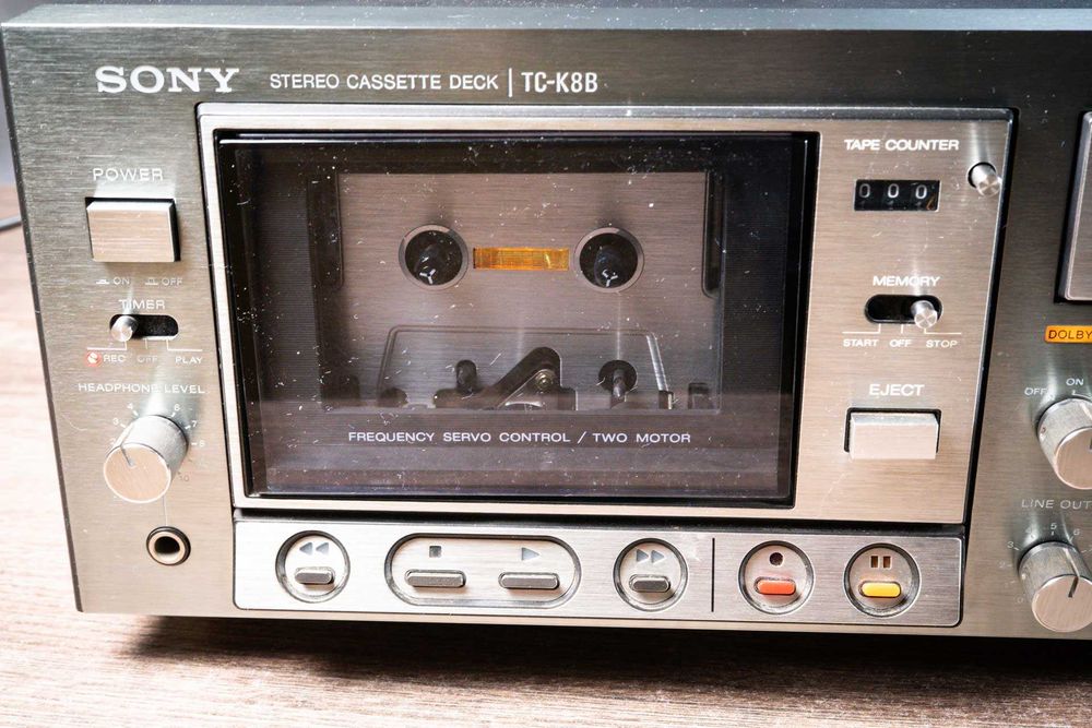 Магнітофон дека Sony TC-K8B stereo cassette deck