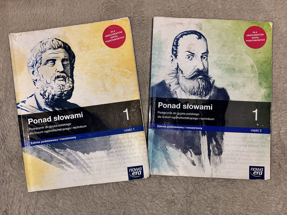 Ponad słowami klasa 1,2,3 i 4