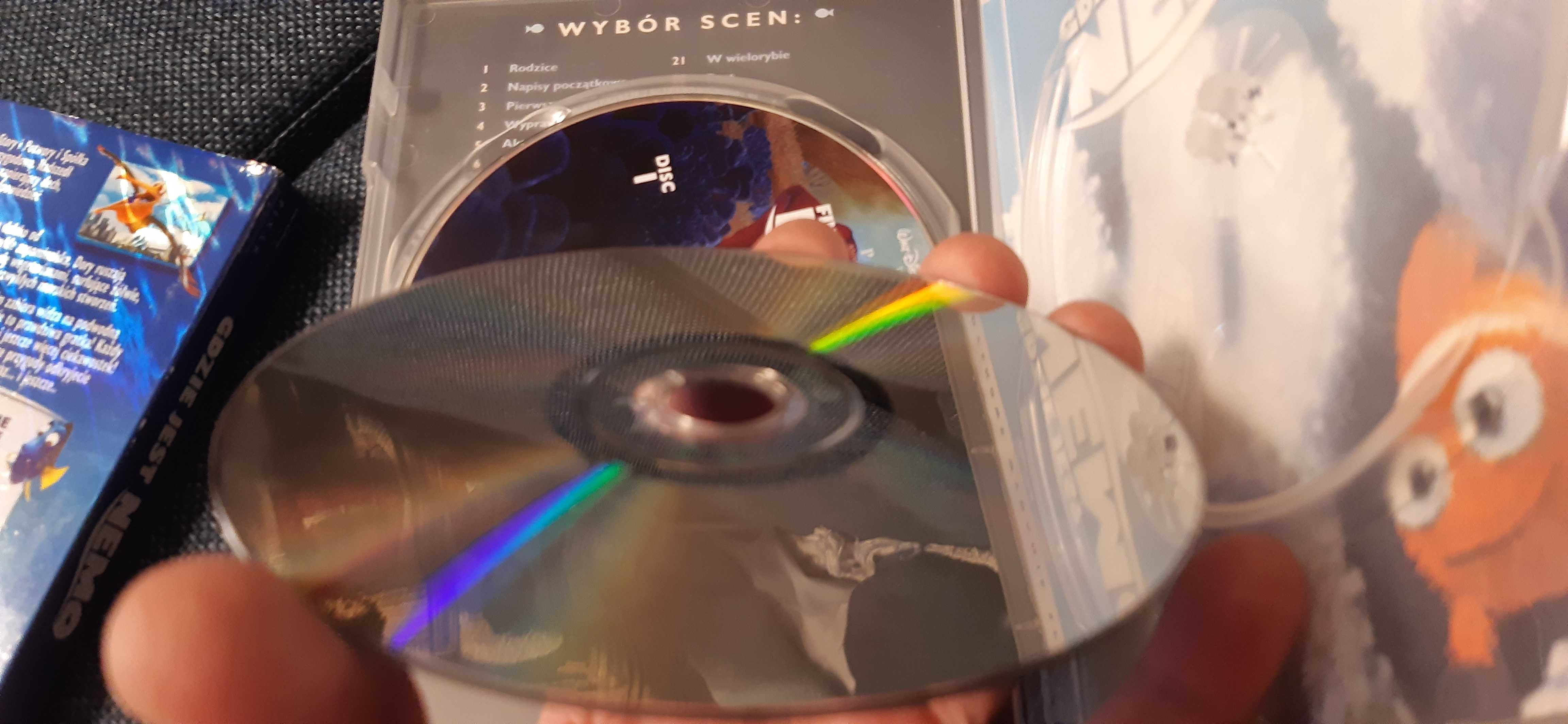 dvd gdzie jest nemo bajka, wydanie 2 dyskowe specjalne disney