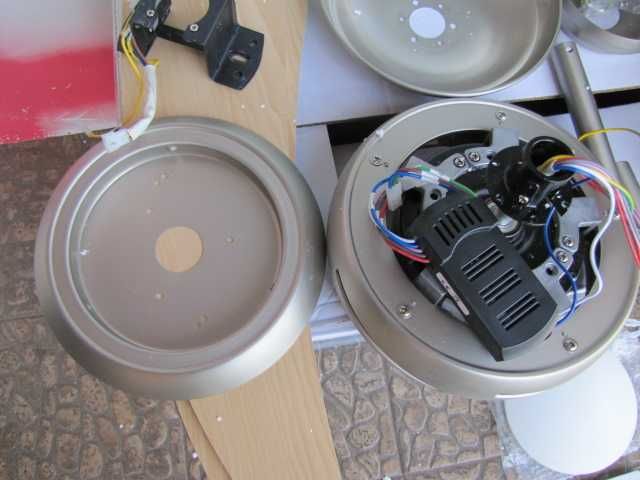 Wentylator sufitowy lampa żyrandol 132CM timer pilot Klarstein