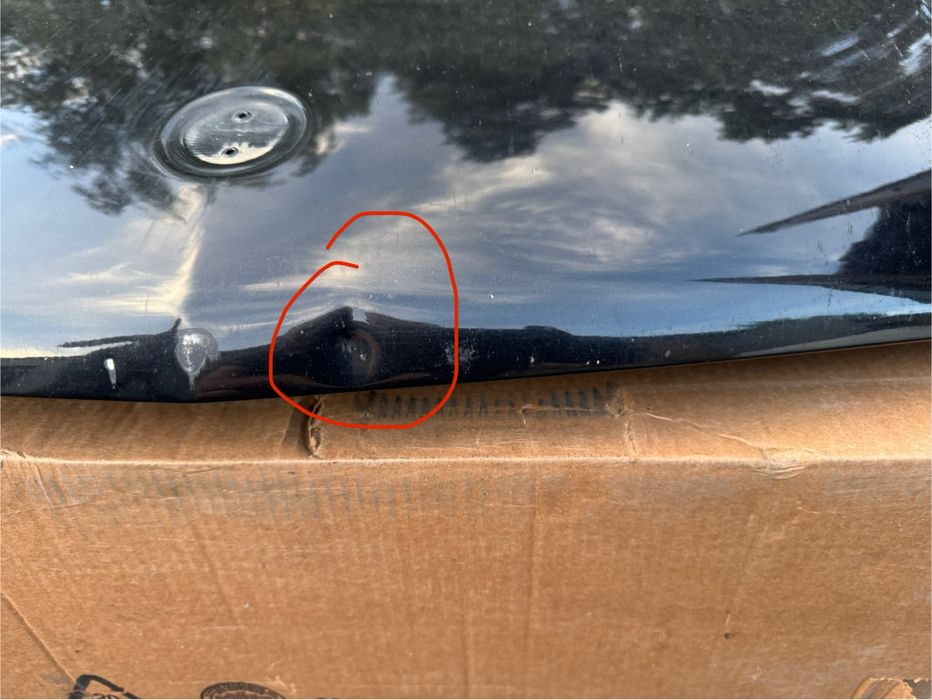 Mercedes Gle W166 maska pokrywa silnika