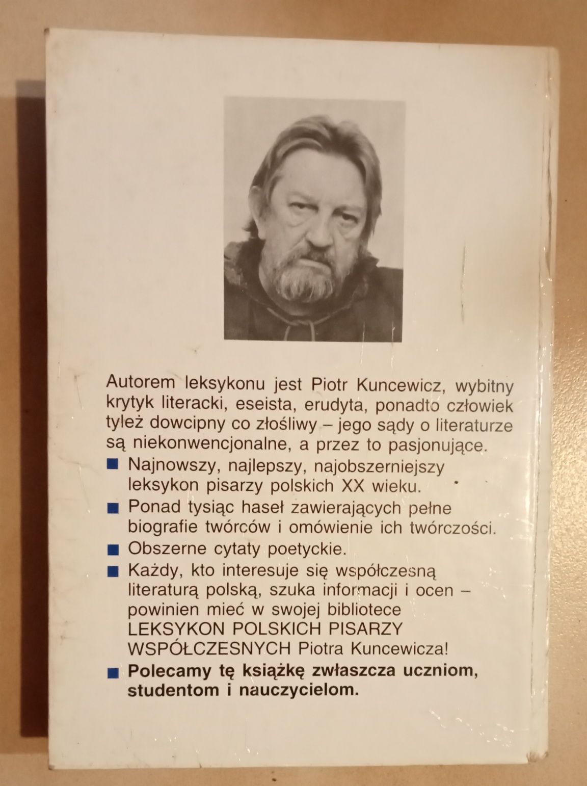 Leksykon polskich pisarzy współczesnych -Piotr Kuncewicz