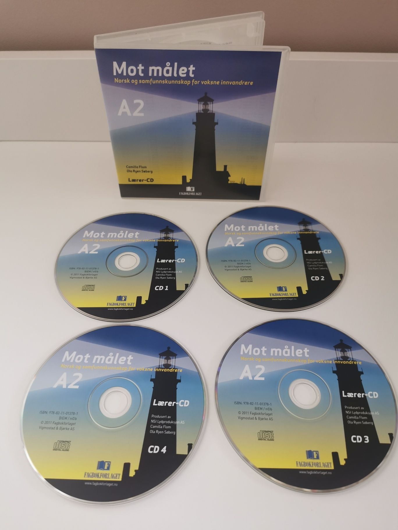 Mot målet - norweski zestaw 4CD  audio