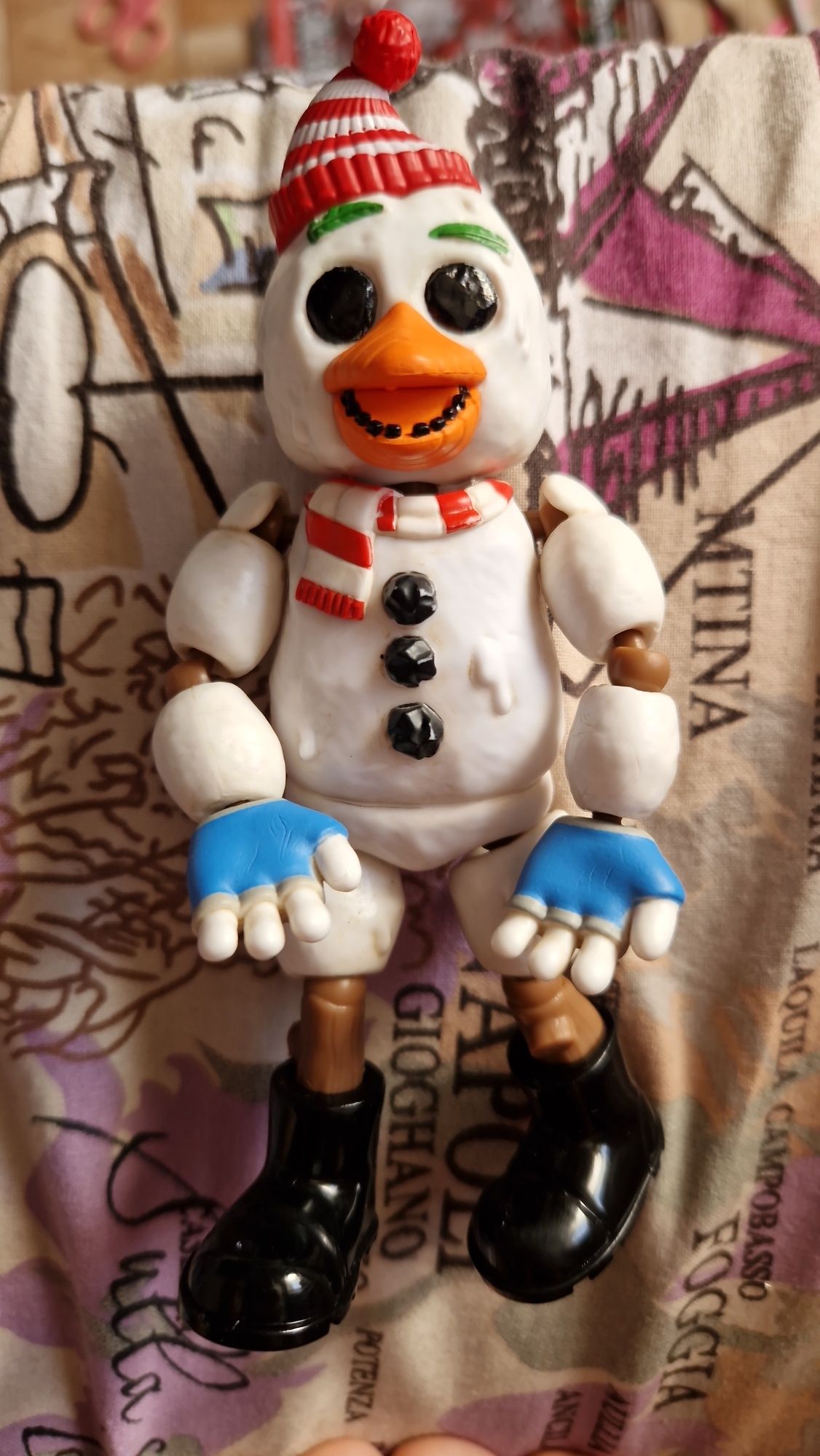 Snow Chica fnaf ліва рука