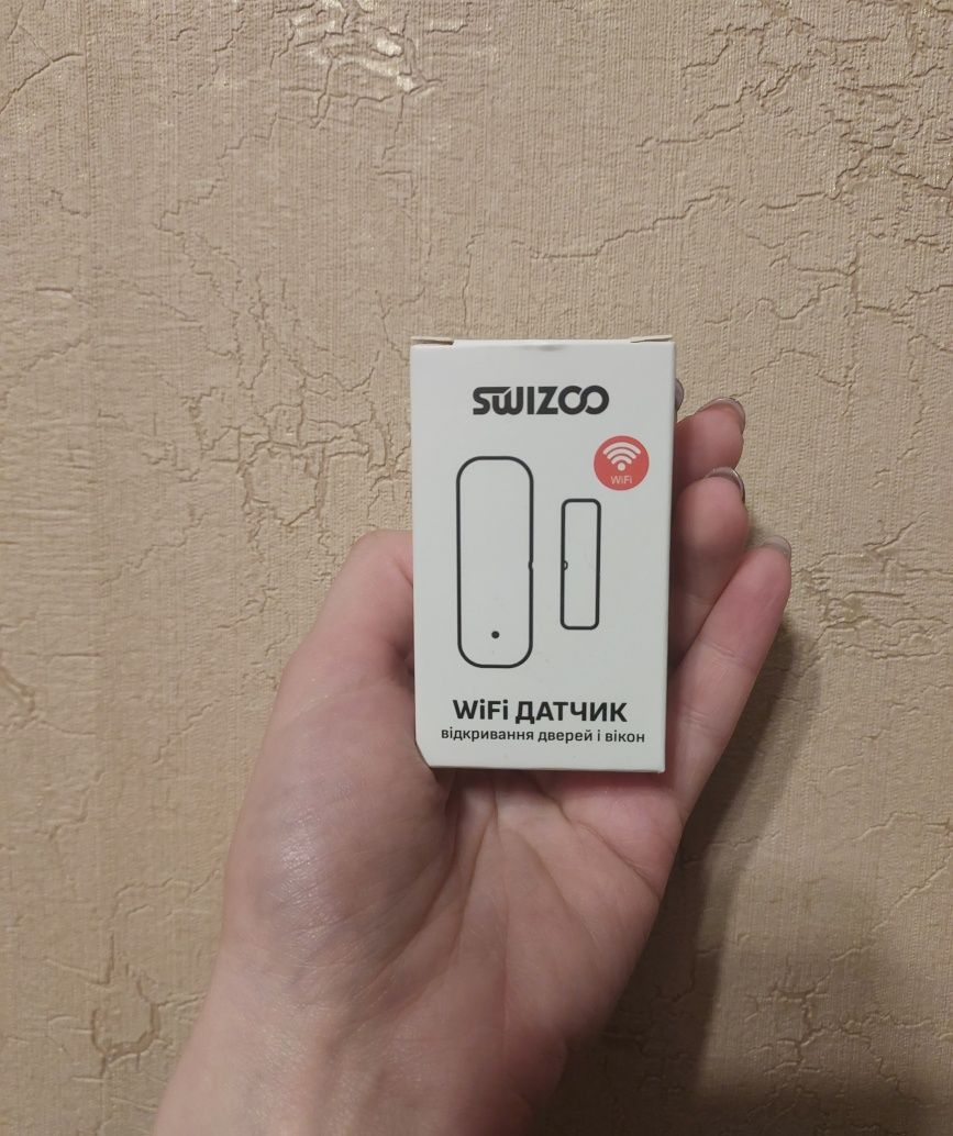 Новий! Wifi датчик відкривання дверей та вікон Swizoo