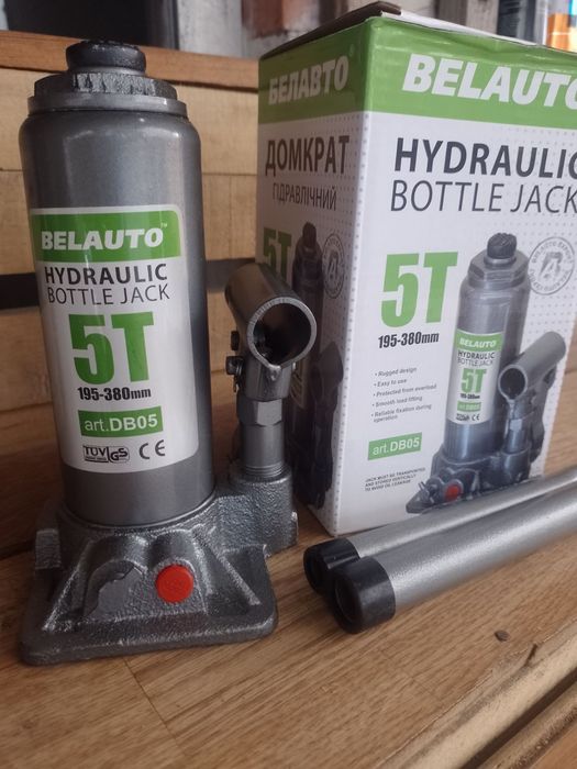 Домкрат бутилка гідравлічний (супер ціна ); 5 Тон .