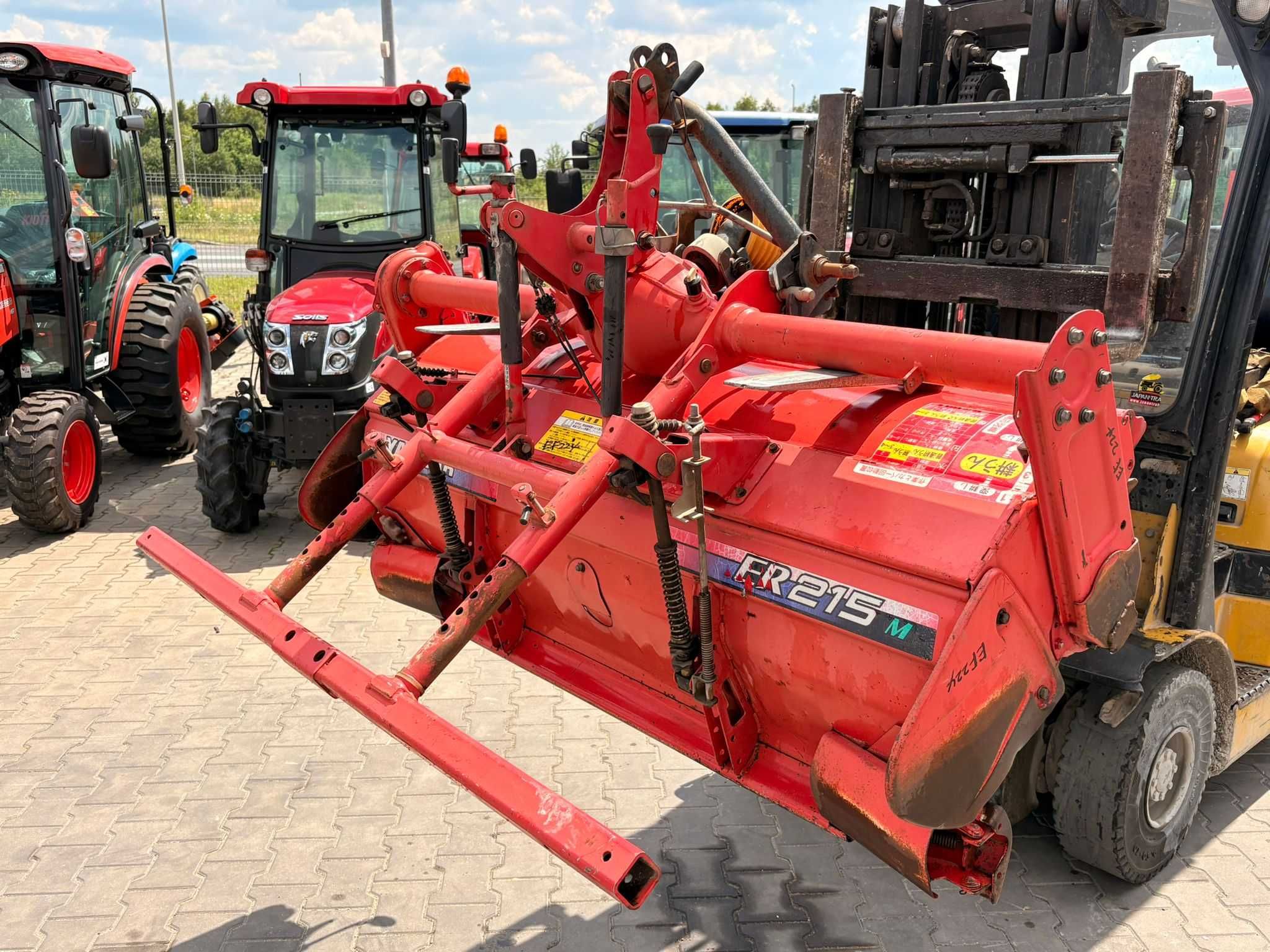Glebogryzarka Yanmar ER-215m, 150cm, Super Stan, UNIA GRUDZIĄDZ