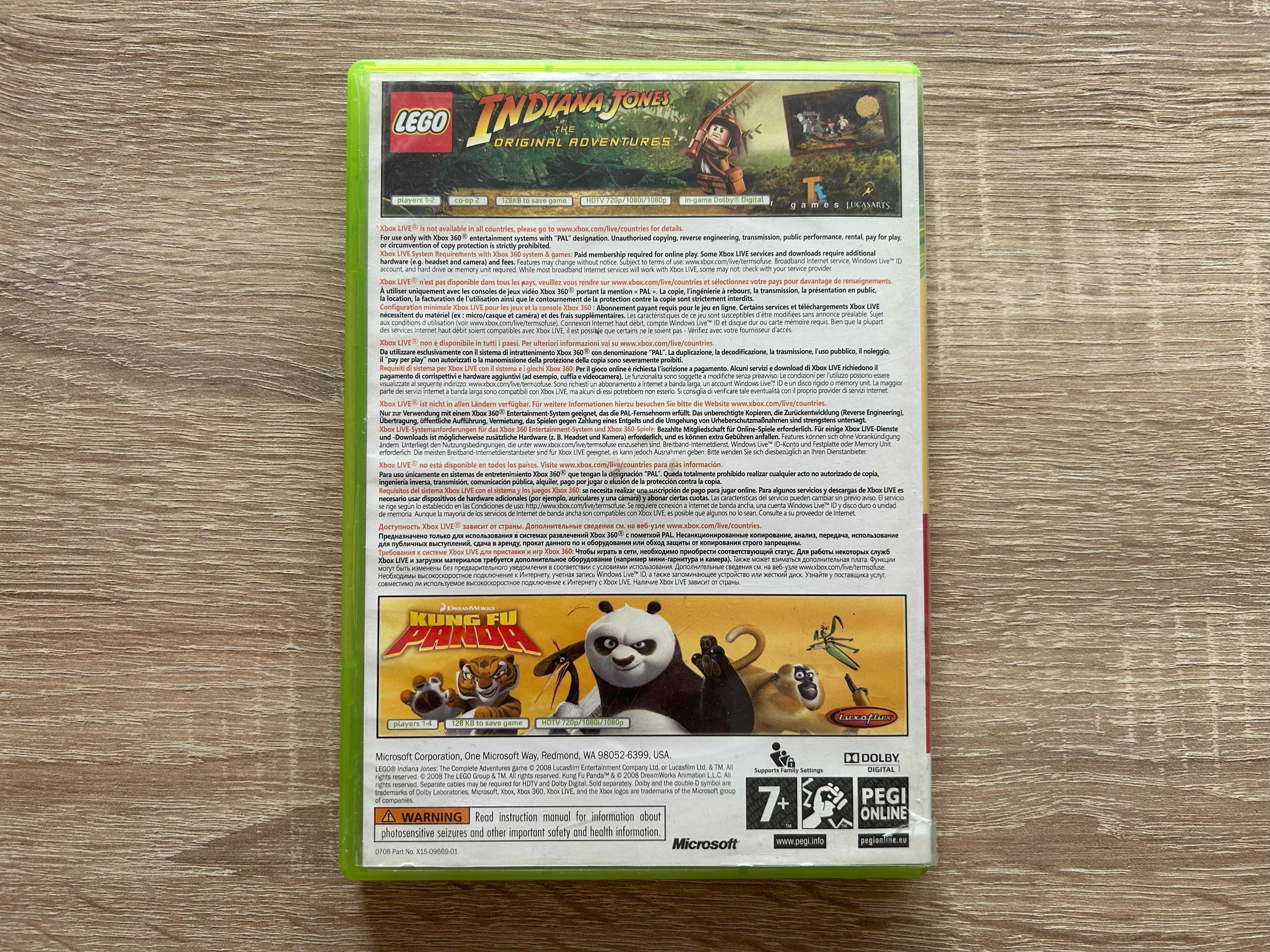 Kung Fu Panda - Xbox 360 - stan Używany, sprawny 100%