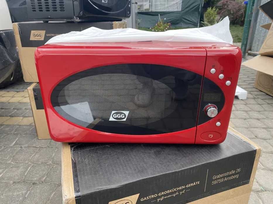 Микроволновая печь GGG MWR RED  20л.(новая из Германии)