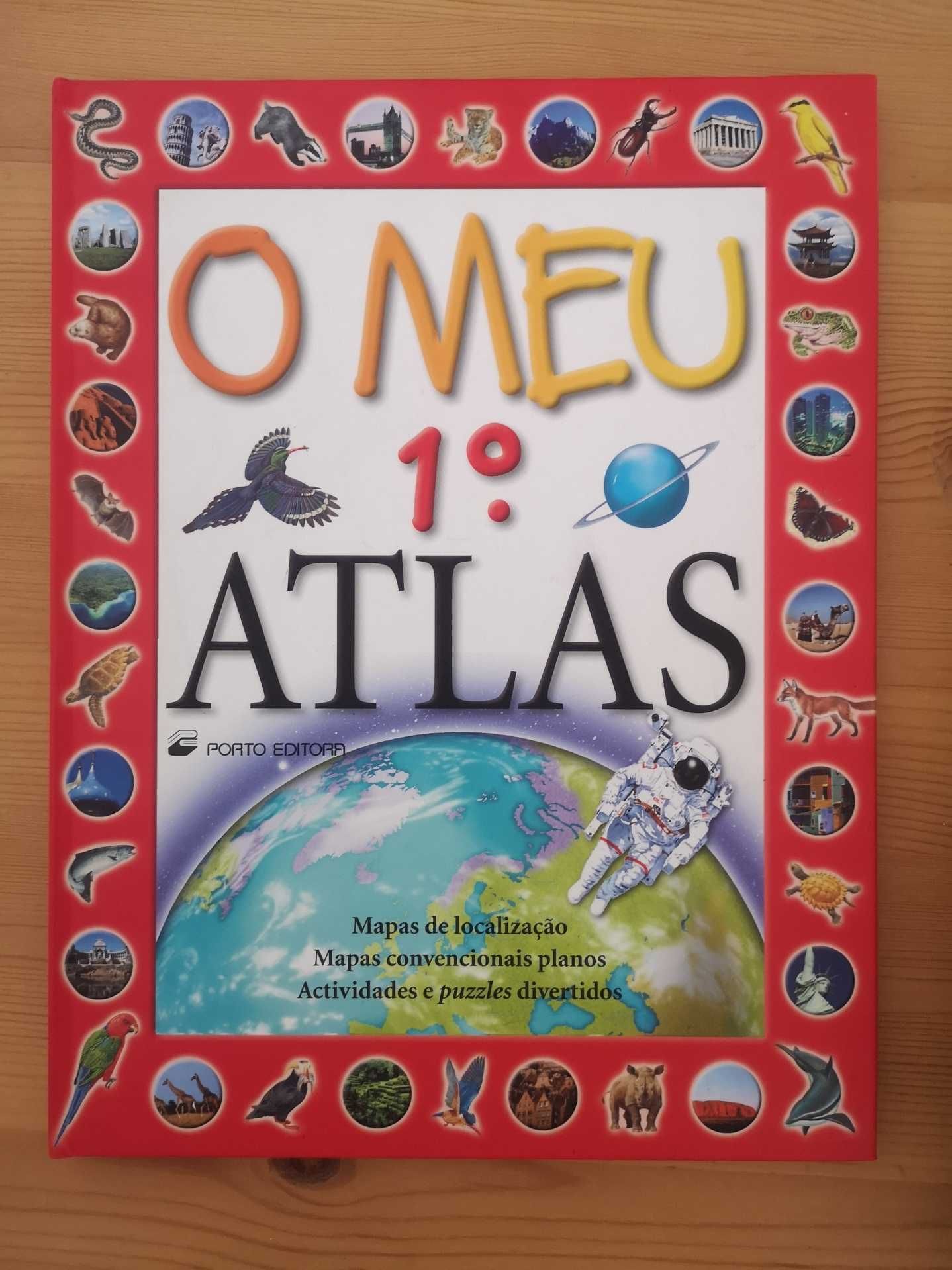 Livro O Meu Primeiro Atlas