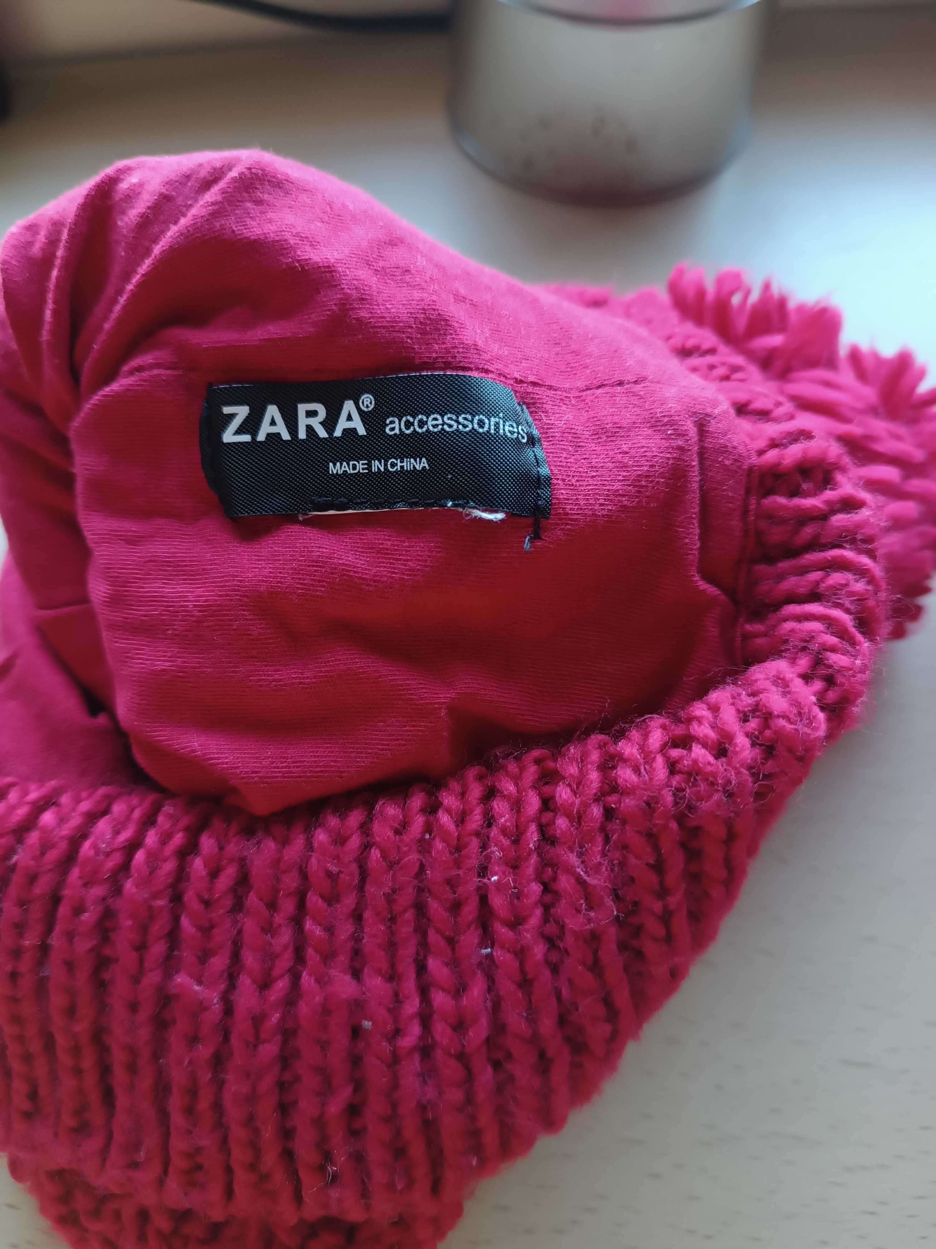 Gorro vermelho da Zara