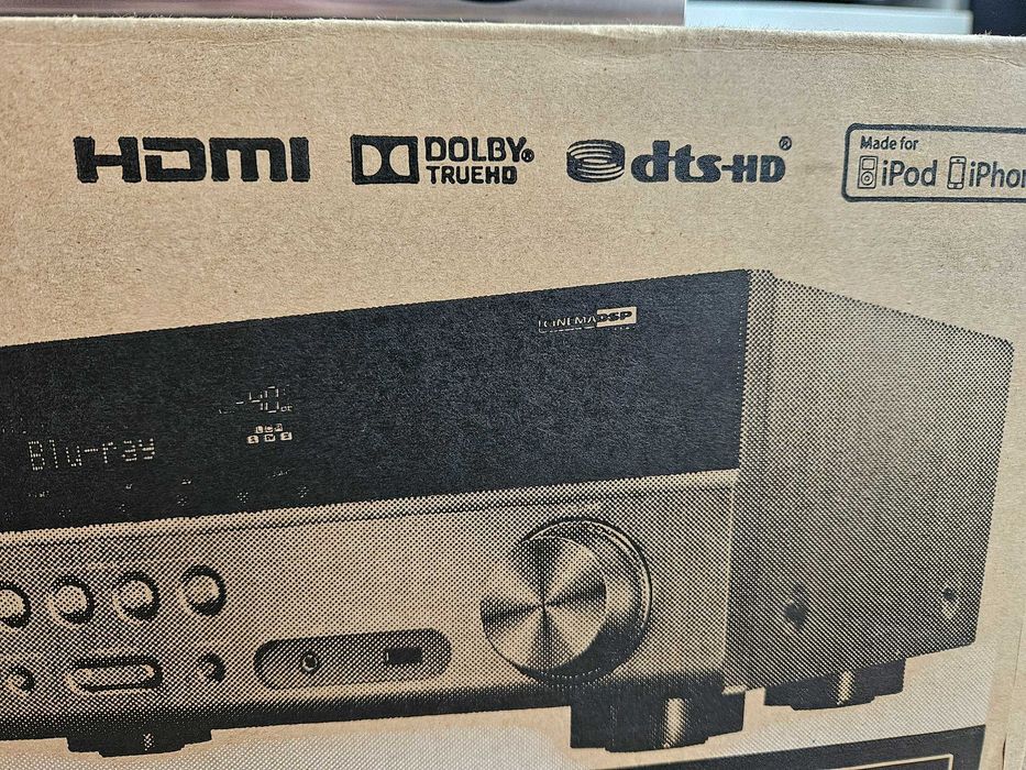 Wzmacniacz amplituner hdmi arc 4k bluetooth BurrBrown Yamaha rx v 377