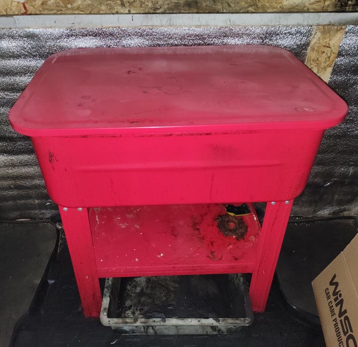 Установка для миття деталей пневматична на 75л, для авто та мото СТО