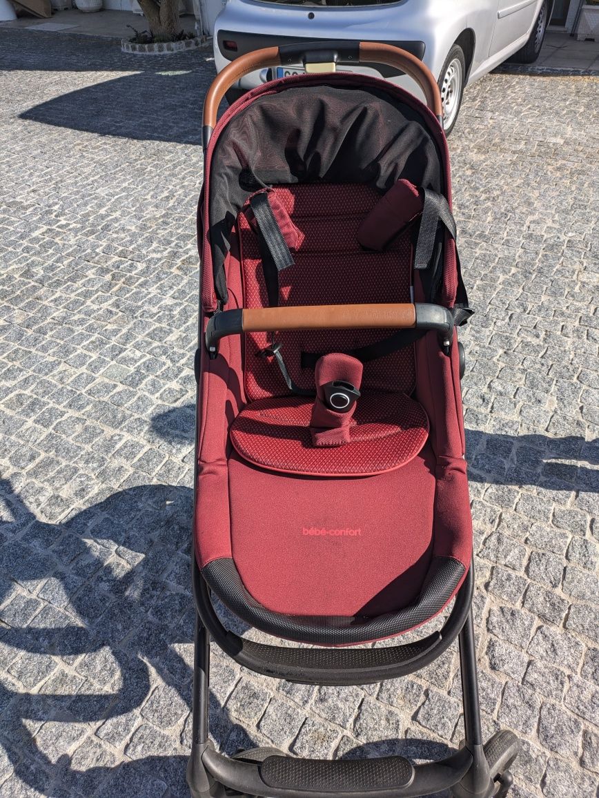 Carrinho bebe confort lila cp + ovo rock