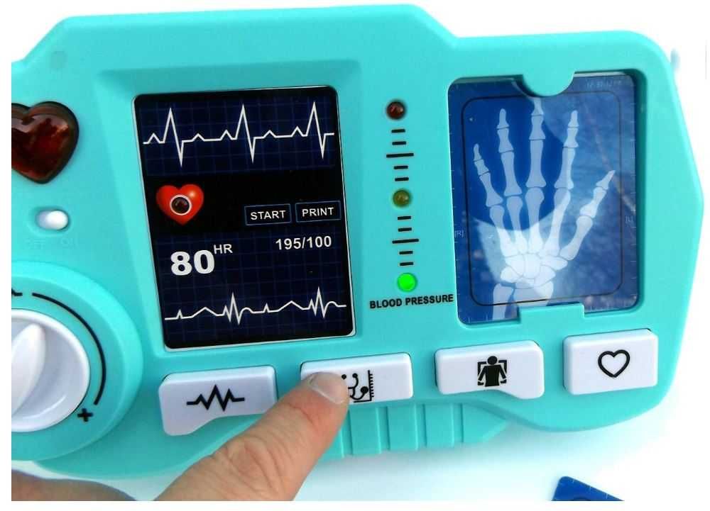 Zabawka medyczna EKG, RTG dla dzieci