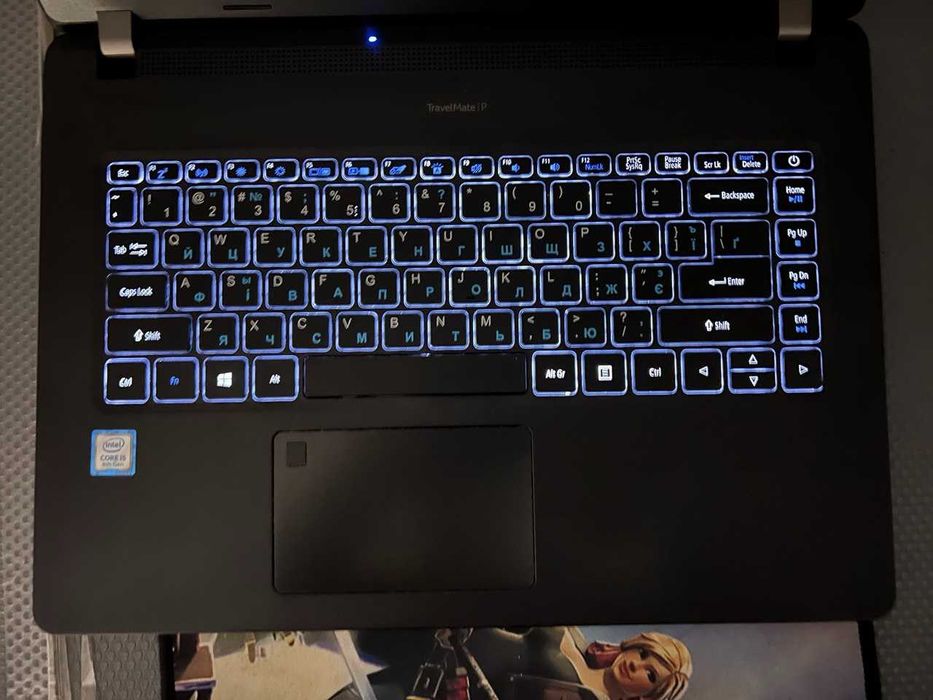 Ноут Acer Travel Mate E14 14"FullHD IPS/i5-8250U/8Gb/128Gb/UHd 620