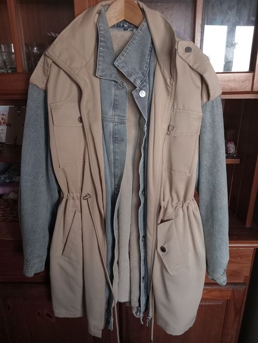 Casaco duplo inverno Salsa novo