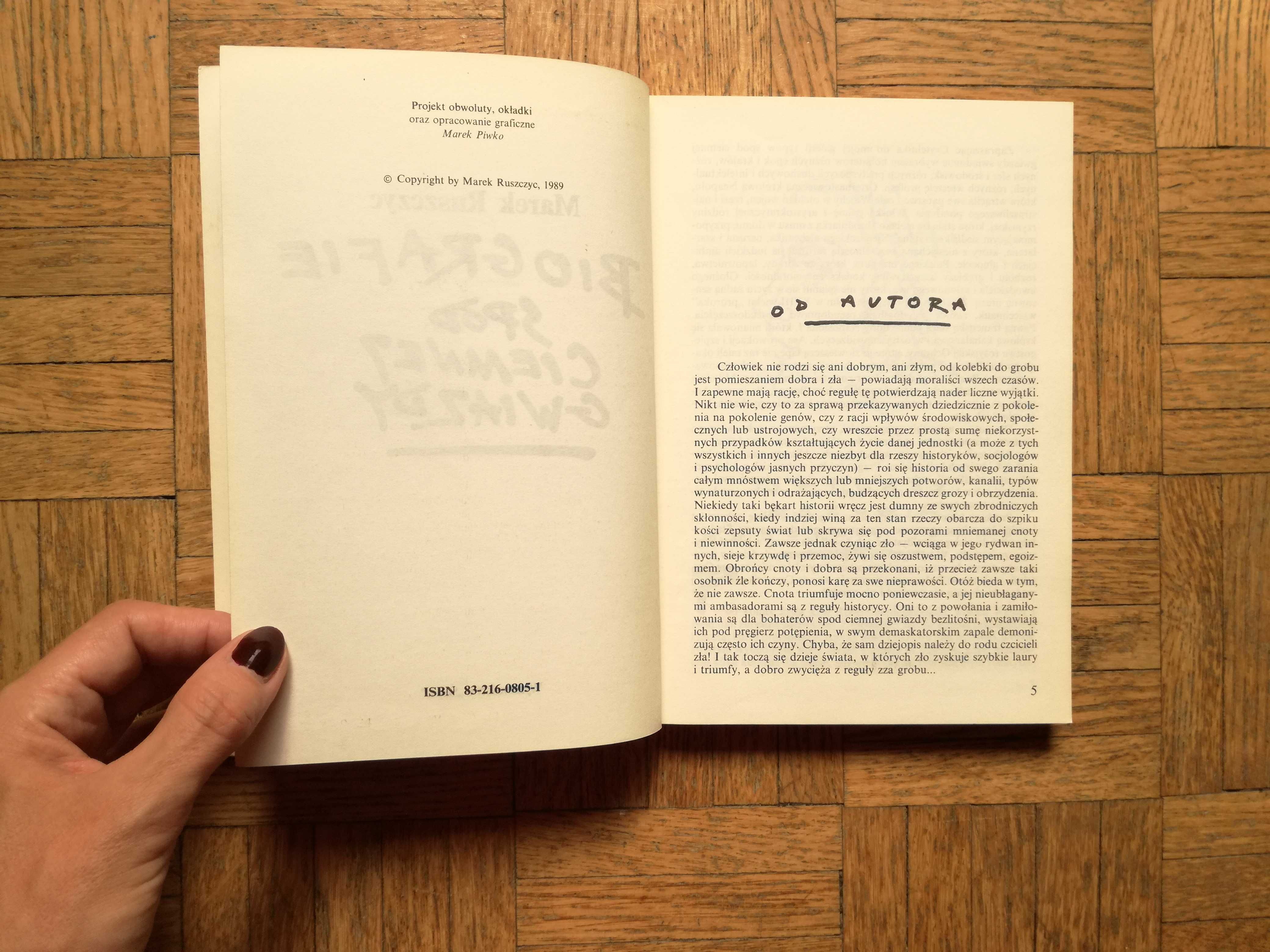 Biografie spod ciemnej gwiazdy, Marek Ruszczyc