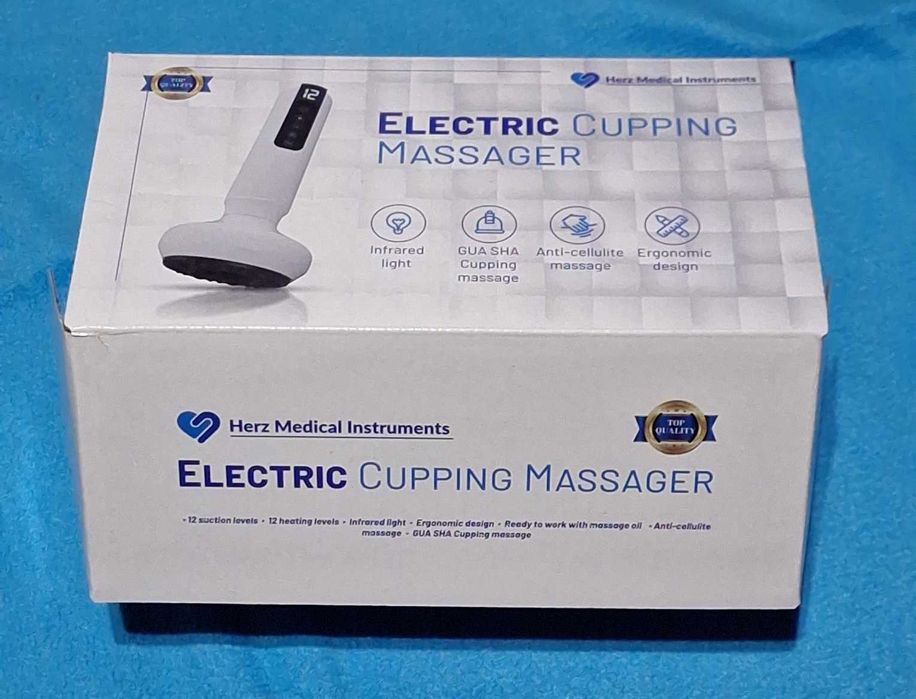 Masażer antycellulitowy - elektryczna bańka chińska do masażu Herz