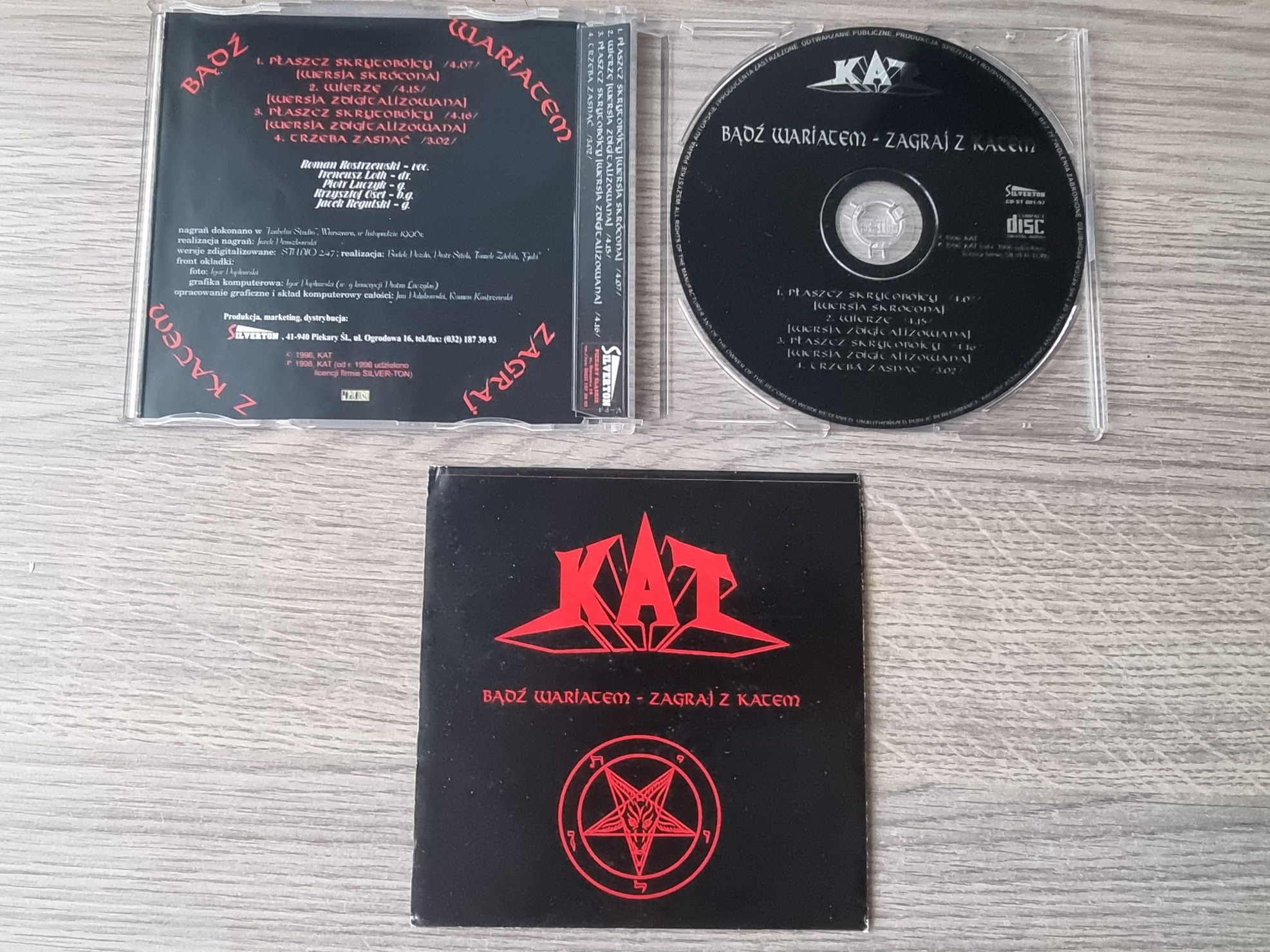 KAT - Bądź Wariatem Zagraj z KATem - CD