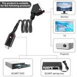 Kabel do HDMI: All in One SCART na konwerter HDMI,spp592