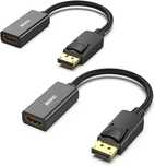 2x BENFEI 4K DisplayPort na HDMI adapter jednokierunkowy