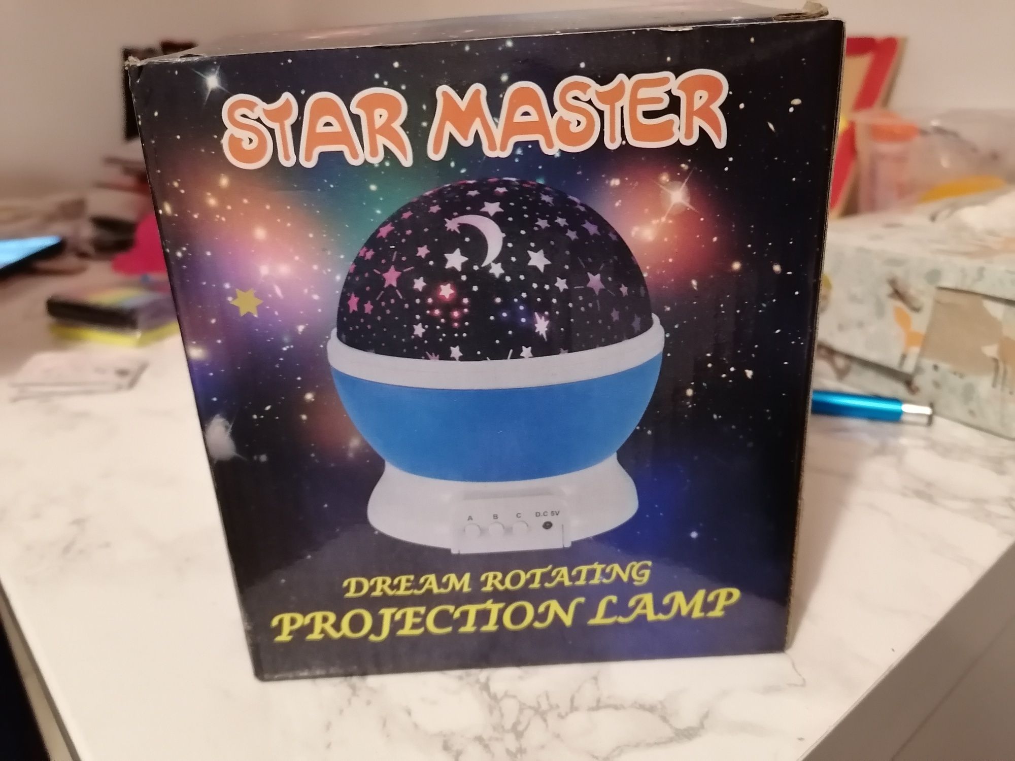 Продам дитячий світильник зоряне небо Star Dream Master Plus фіолет