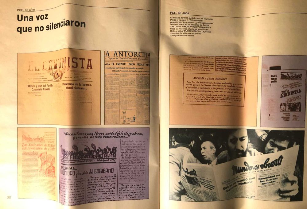 Revista Biblioteca Mundo Obrero – PCE 65 AÑOS – Nº2 - Abril 1985
