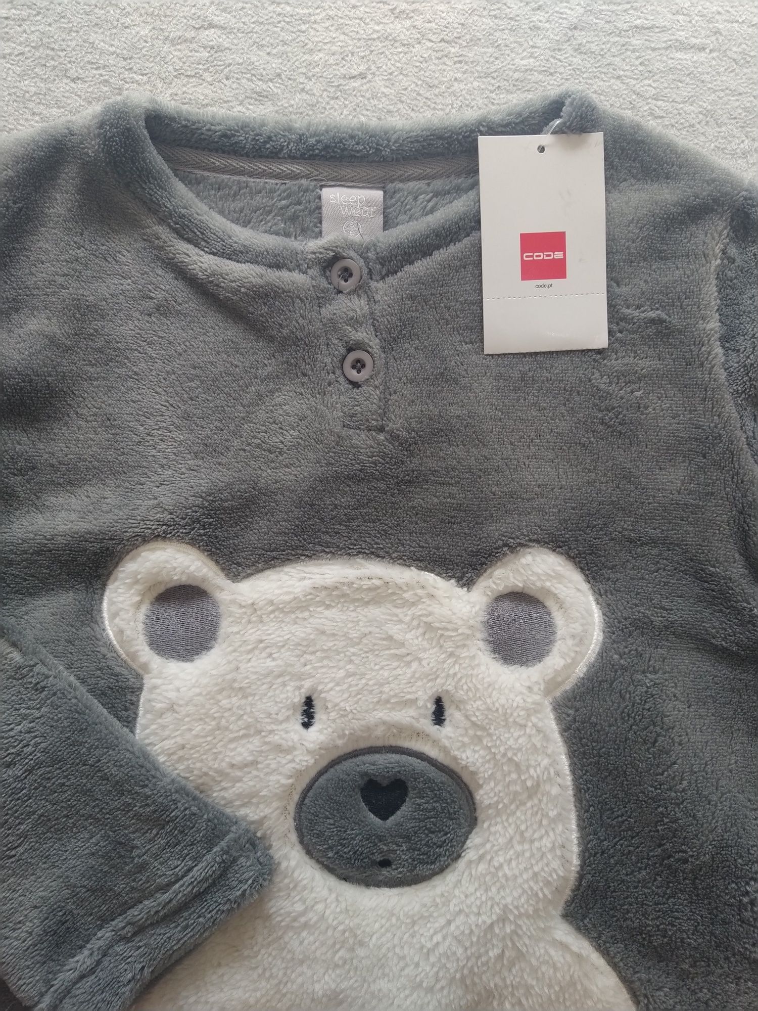 Pijama Polar Novo Zippy