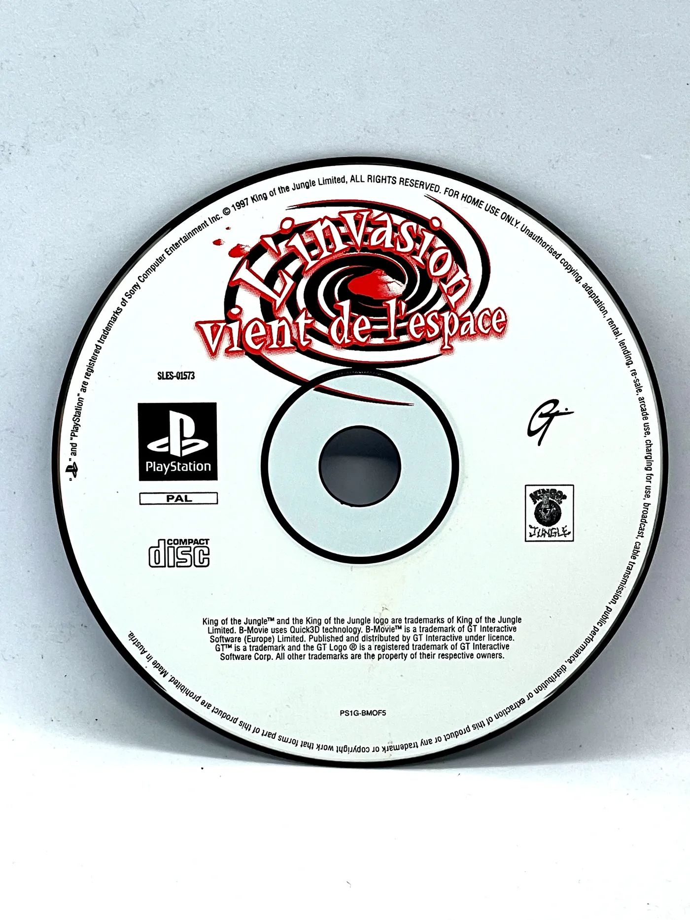 B-Movie / Invasion from Beyond PS1 PSX (sama gra) Po Francusku