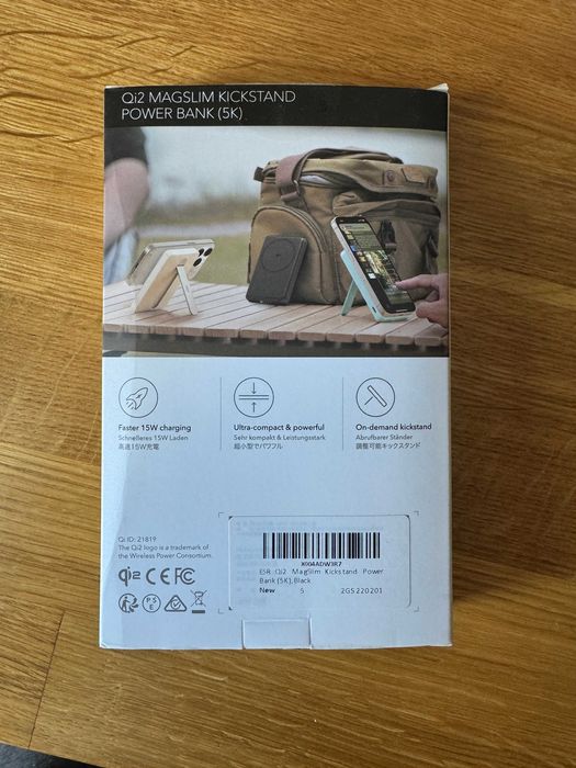Магнітий powerbank ESR MagSlim 5K QI2/Magsafe