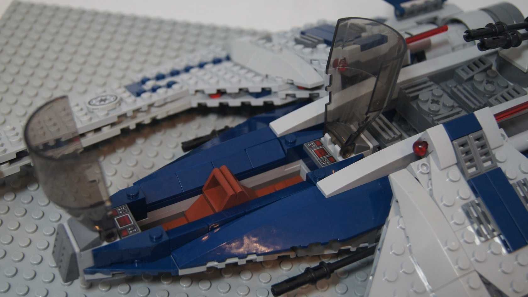 Lego Star Wars 501 clone Scout Fighter custom 75051