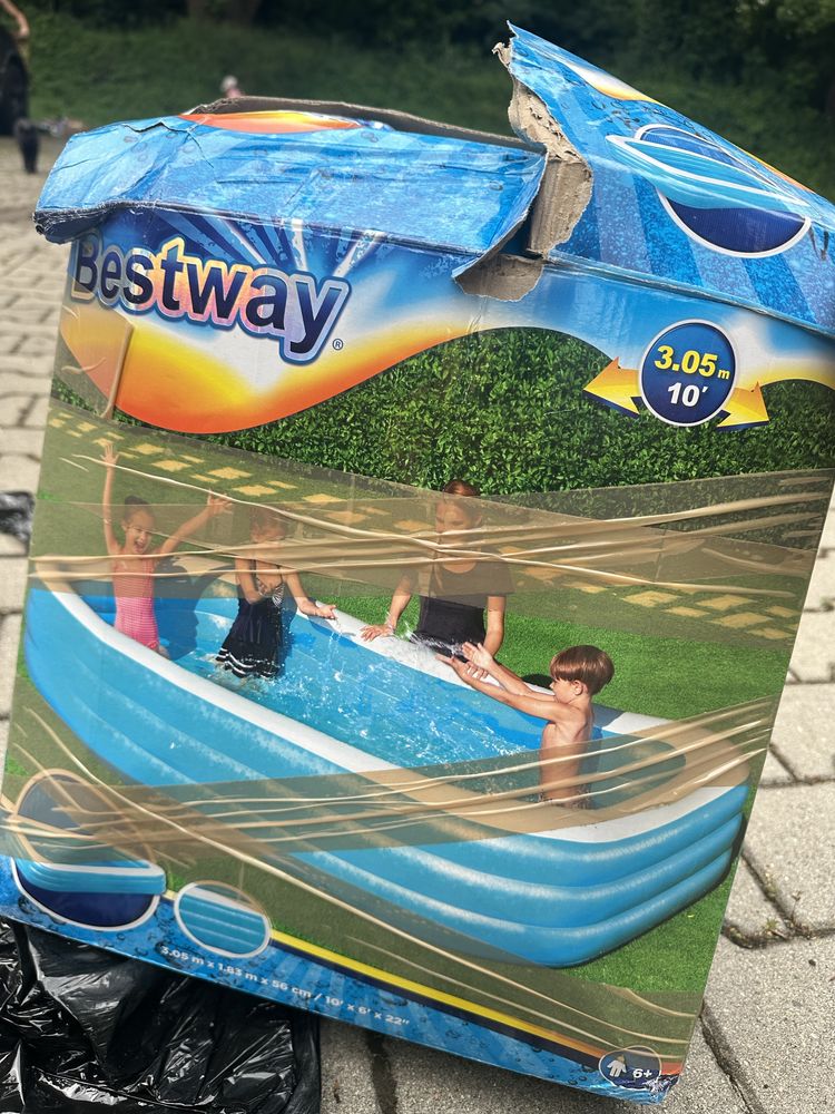 Bacen BESTWAY DMUCHANY 3,05x1,83x56cm