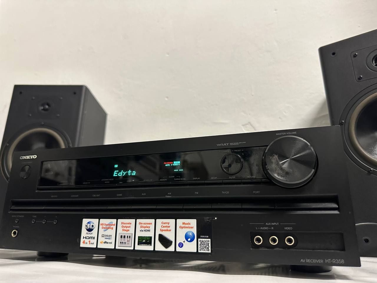 5.1 Amplituner Onkyo TX-R358, 5*100 watt, HDMI