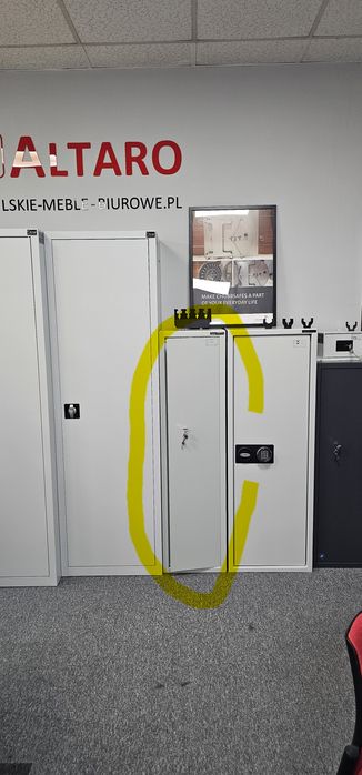 Sejf - Szafa na BROŃ | na 7 szt | Klasa S1  | myśliwska, na broń długą
