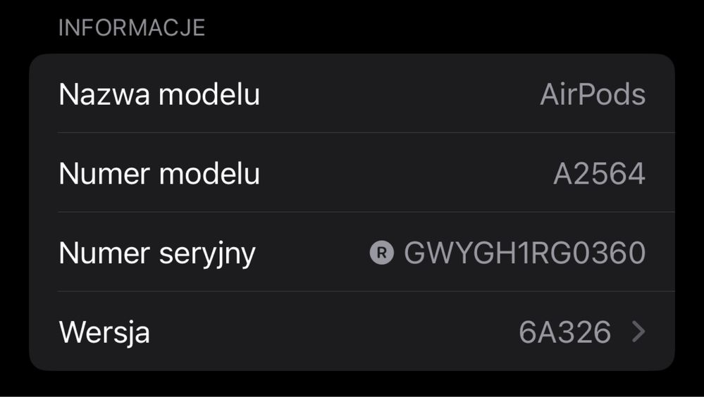 Oryginalne słuchawki Apple AirPods 3