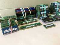 SSD, ram (LOT 348 шт.) DDR4, DDR3, DDR2 m2 + CPU intel 45 шт