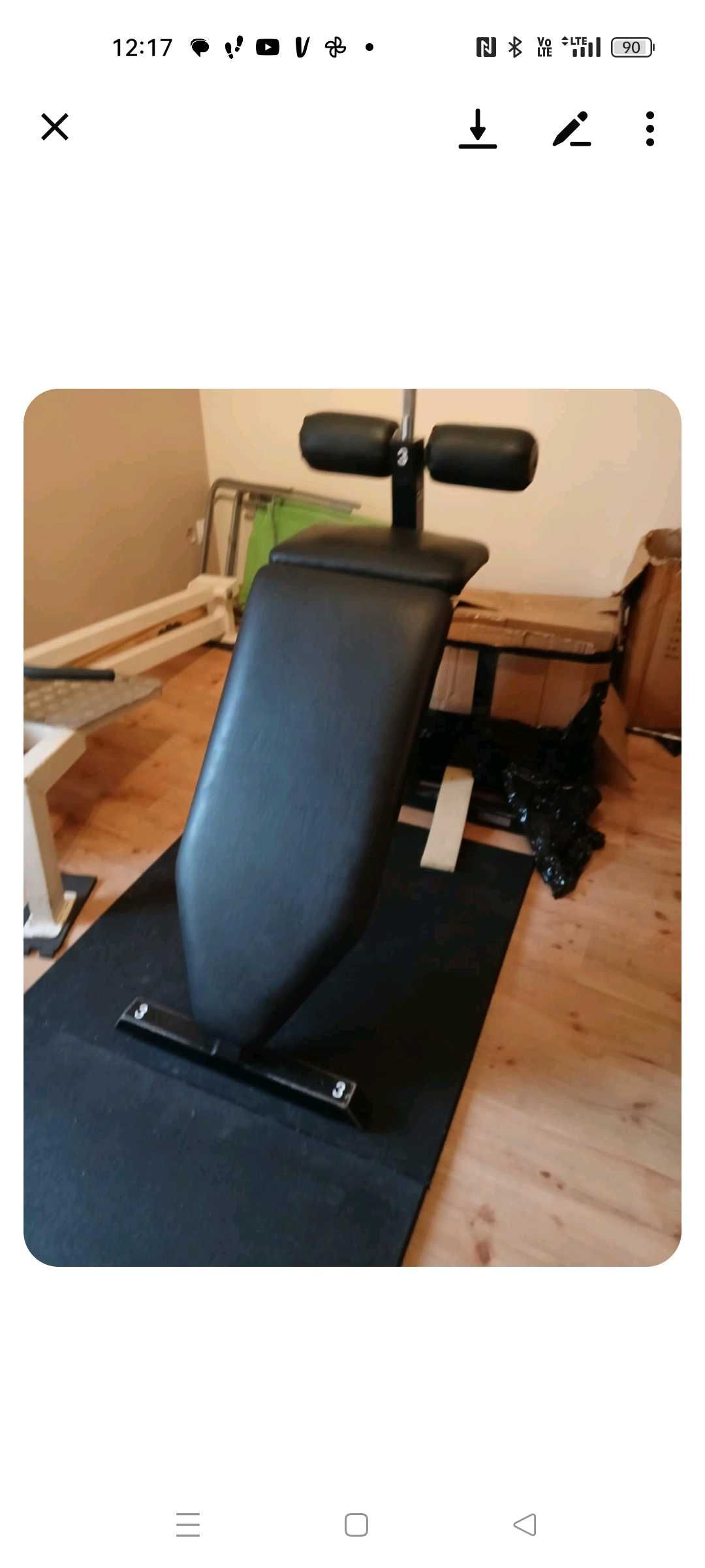 Ławeczka na brzuszki sewim