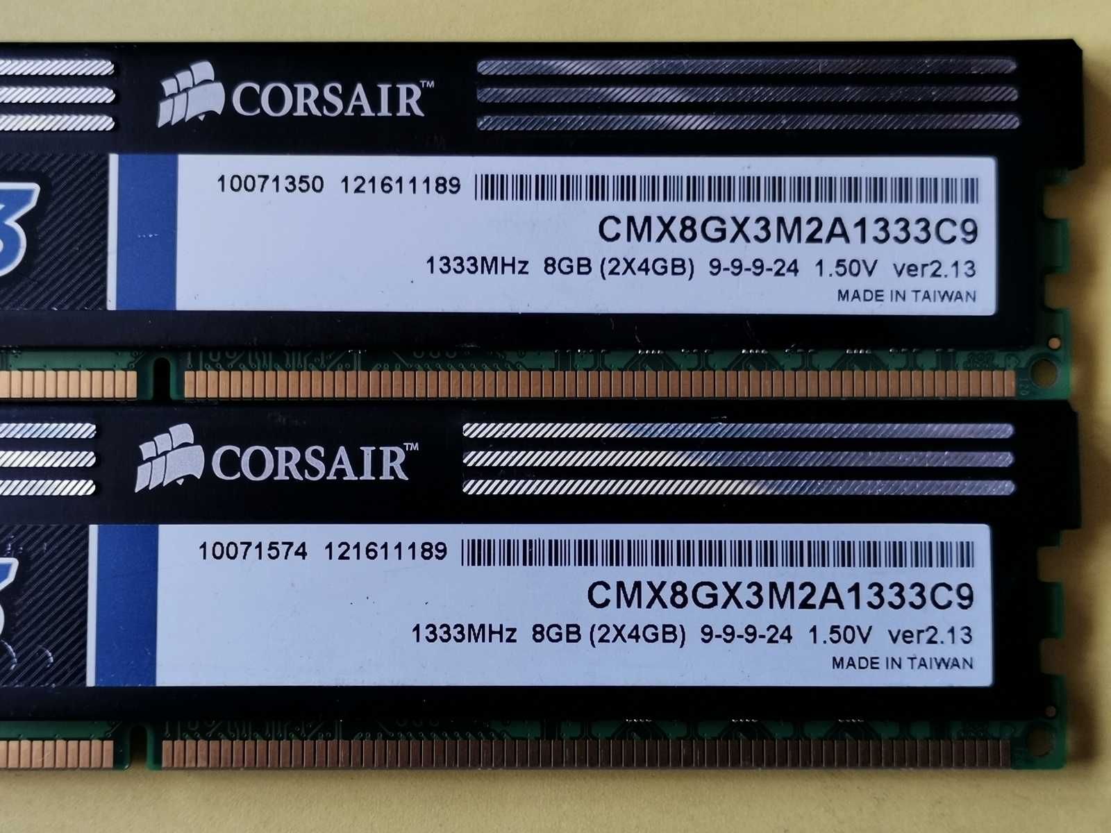 DDR3 8GB CoRsaiR xMs3 10600 -Komputer