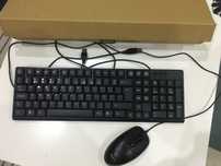 Teclado com fio Novo