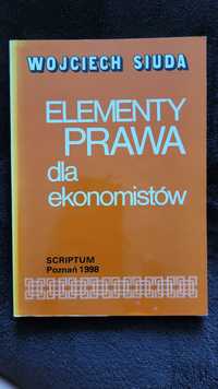 "Elementy prawa dla ekonomistów", W. Siuda