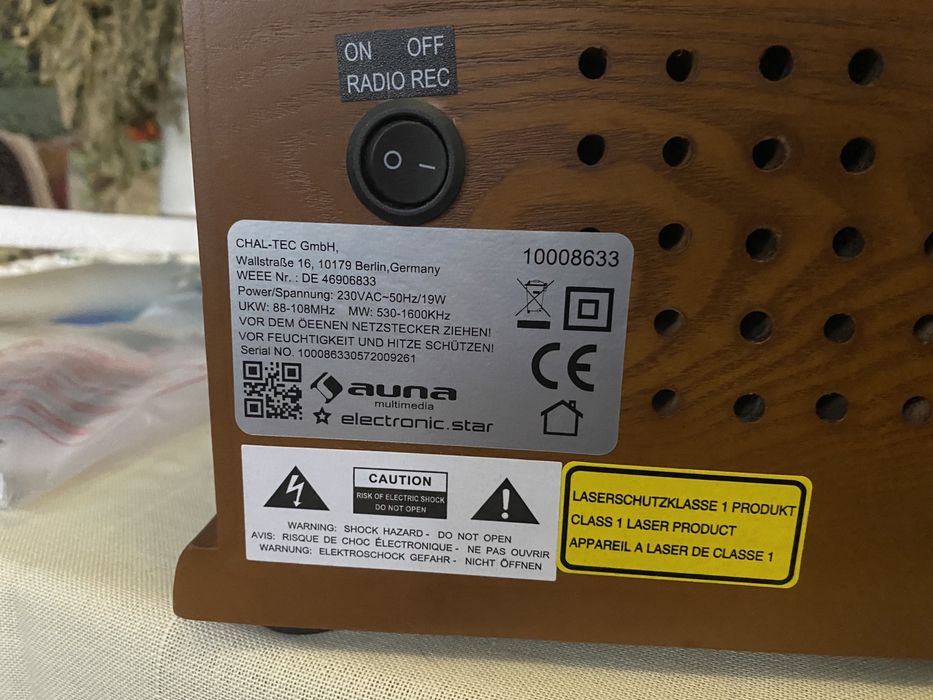 Продам радио с проигривателям