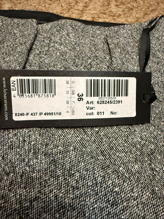 Женские брюки Luisa Cerano Серые / Распродажа