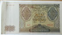 Banknot kolekcjonerski 100 Polskich złotych 1941