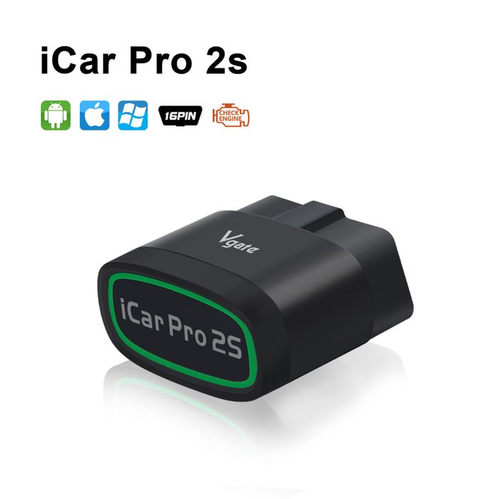 Автосканер Vgate iCar Pro 2S Bluetooth 5.3 для IOS/Android OBD2 ELM327