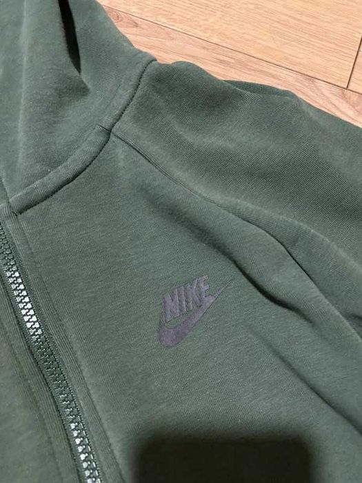 Bluza z kapturem rozpinana Nike hoodie zip Tech Fleece streetwear XS S