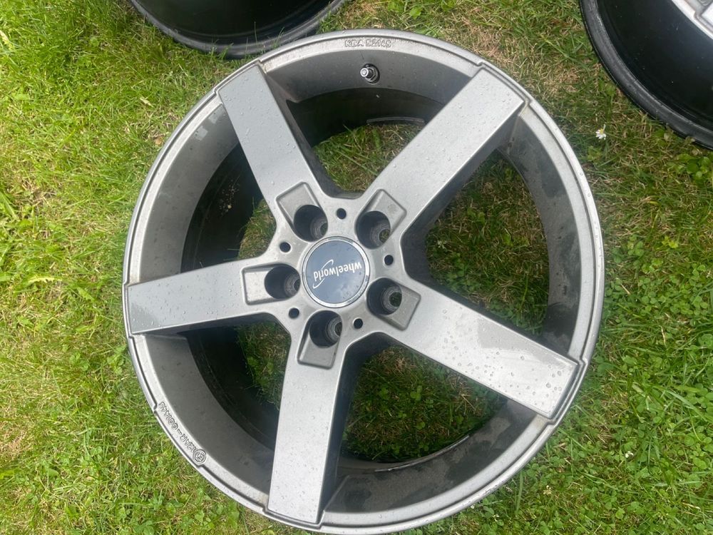 Литые диски R17 Wheelworld 5x112 ET37 DIA57 Германия, VW Audi Skoda.