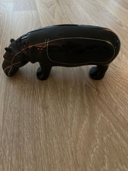 Figurka Ćmielów hipopotam